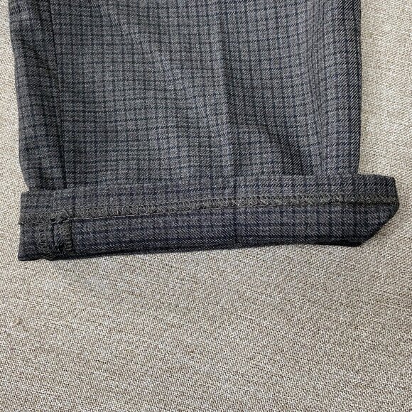 Ralph Ralph Lauren Dress Pants Men's 36 x 32 Black-ish Gray Geometric Office - Picture 8 of 13